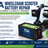 TGA Minimo mobility scooter battery