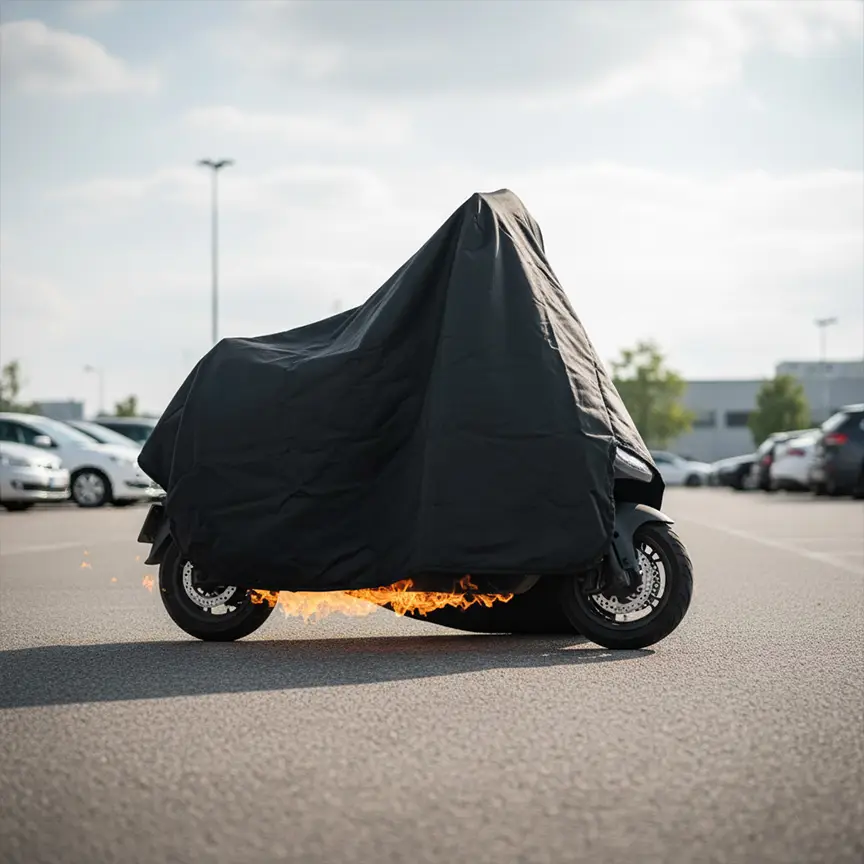 Ebike scooter fire blanket 2