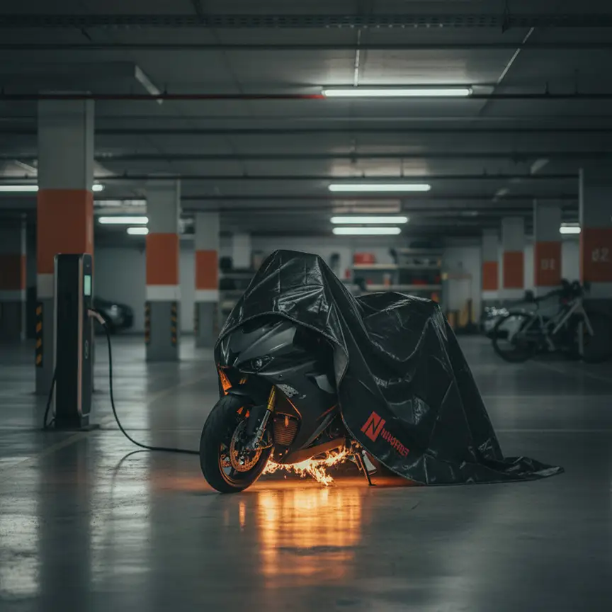 Ebike scooter fire blanket