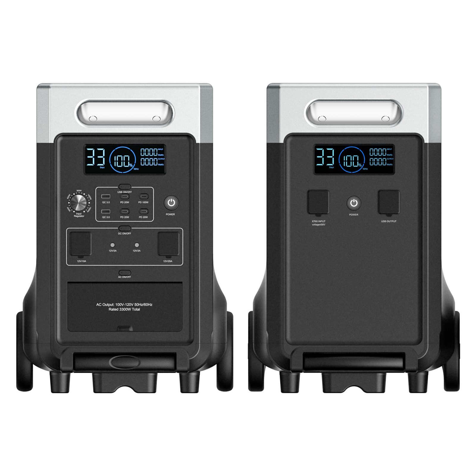 3600W 3840Wh Expandable Portable Power Station13