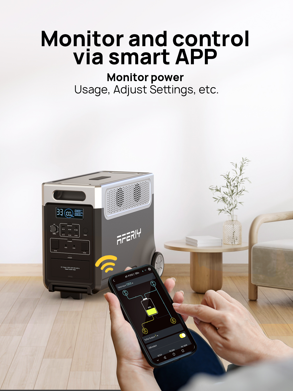 3600W 3840Wh Expandable Portable Power Station9