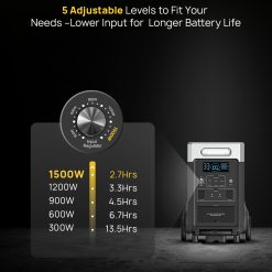 3600W 3840Wh Expandable Portable Power Station10