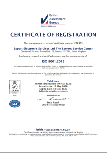 iso 9001 BSC