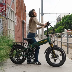 VITILAN I7 Pro 3.0 Folding Full Suspension Electric Bike - Image 4