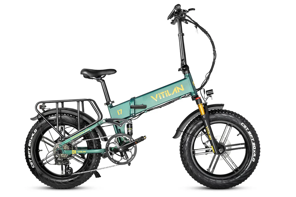 VITILAN I7 Pro 3.0 Folding Full Suspension Electric Bike